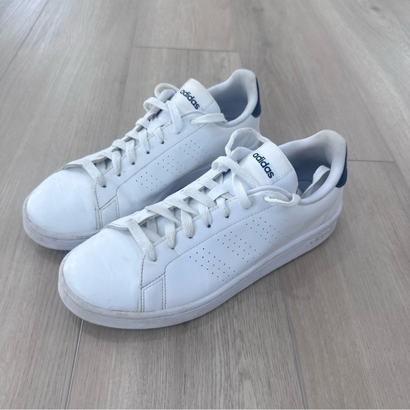 adidas Other - Adidas Advantage sneaker in white legend ink men’s size 9